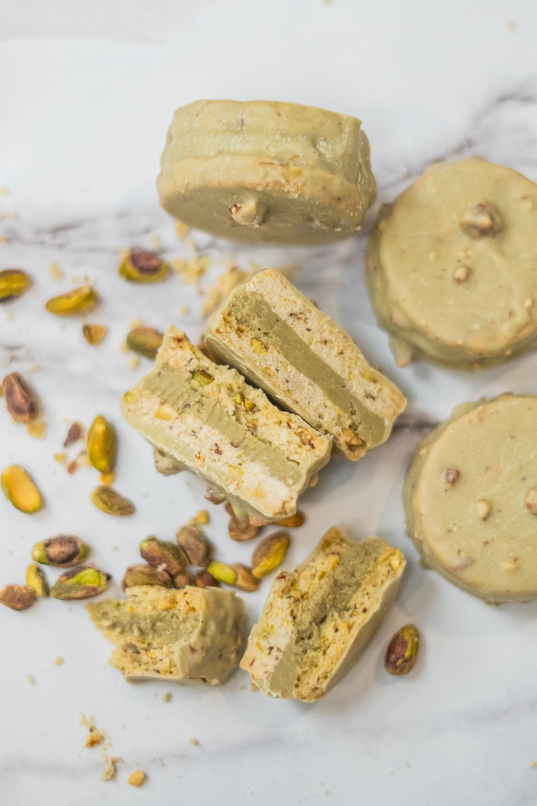 Alfajor de Pistacho